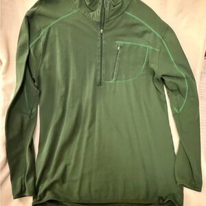 TASC Green Quarter-Zip Pullover